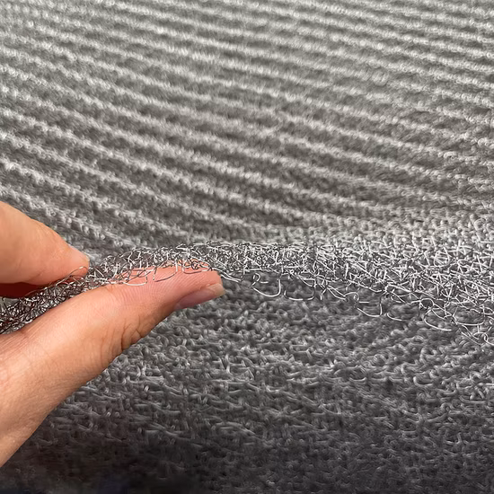 化学包装用ワイヤーメッシュ付き 304 ステンレス鋼防曇パッド霧除去フィルター